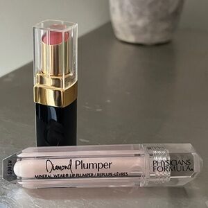 Set of Chanel Lipstick and Physician's Formula Diamond Plumper